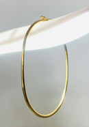 Bracelete Redondo Médio  2x2mm - Ouro 18k