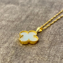 Pingente Van Cleef Trevo 12x12m - Ouro 18k