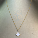 Pingente Van Cleef Trevo 12x12m - Ouro 18k