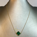 Conjunto van Cleef + Malaquita verde - Ouro 18k