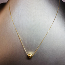 Colar Bola veneziana fina - Ouro 18k