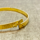 Bracelete Chato Grosso 5x1.2mm - Ouro 18k