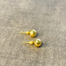 Brinco Bola - Ouro 18k