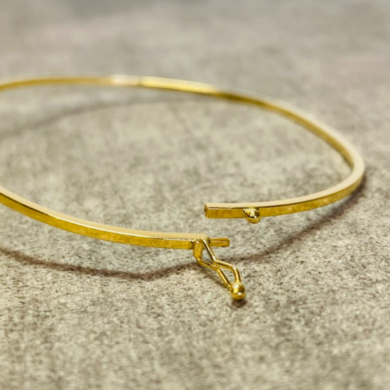 Bracelete Infinito 1.2x1.2mm - Ouro 18k