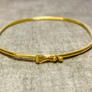 Bracelete Redondo Médio  2x2mm - Ouro 18k