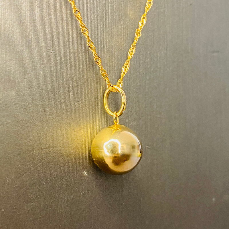 Pingente Bola - Ouro 18K