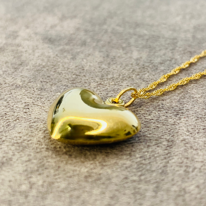 Pingente Coração - Ouro 18k