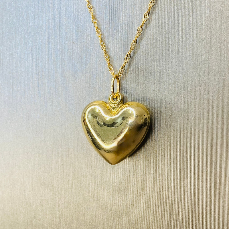 Pingente Coração - Ouro 18k