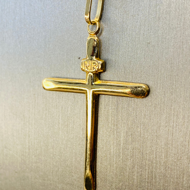 Pingente Cruz - Ouro 18k