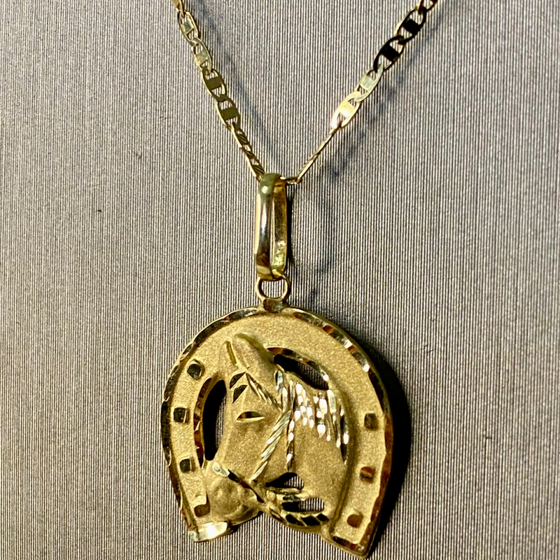 Pingente Ferradura - Ouro 18k